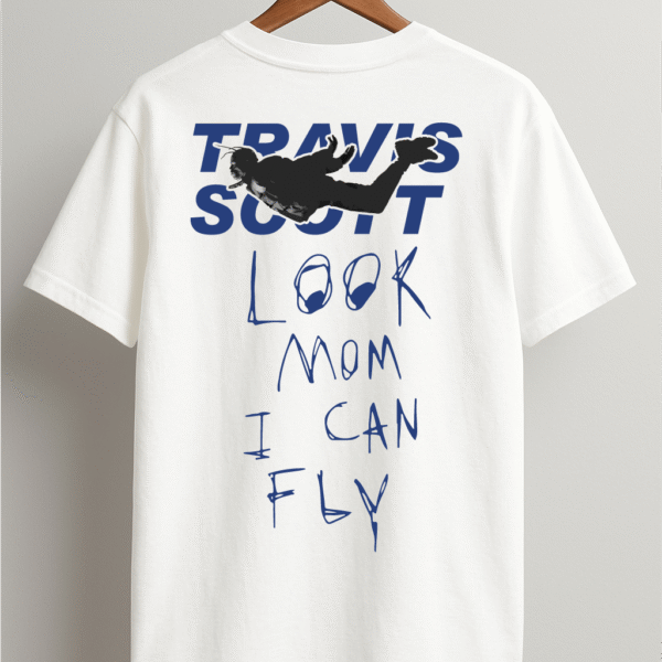 Travis Scott Look mom i can fly tshirt