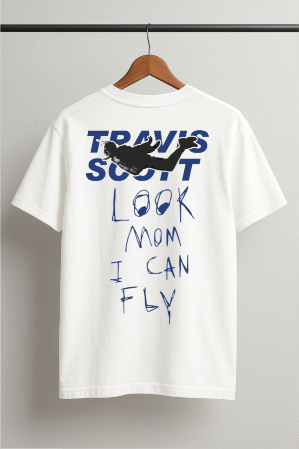 Travis Scott Look mom i can fly tshirt
